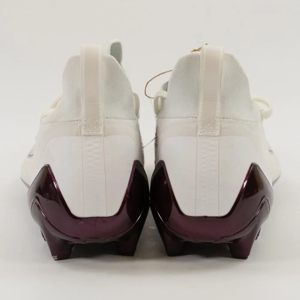Adidas Adizero Primeknit 'White Maroon' HP8741 Football Cleats size 15